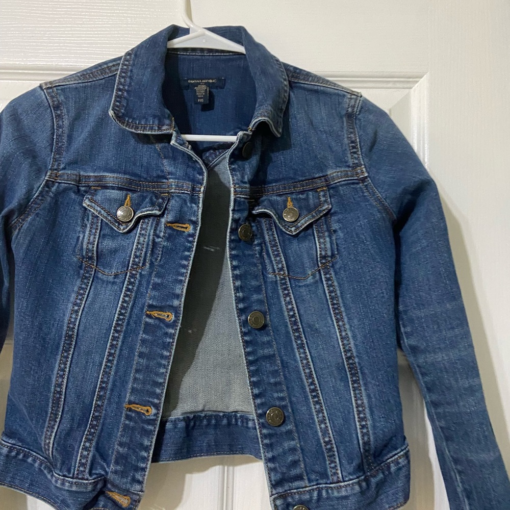 Banana Republic Petite Jean Jacket